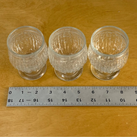 Three Vintage Scandinavian Drinking Glass, Riihimäki Kehrä, Nanny Still, Finland - Picture 5 of 13